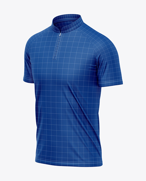 Standing Collar Raglan Jersey