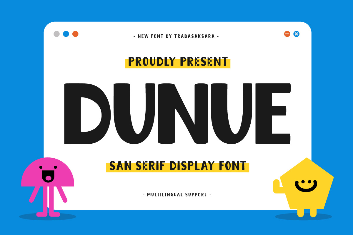 Dunue Display Font