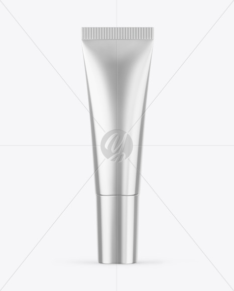 Metallic Cosmetic Tube Mockup