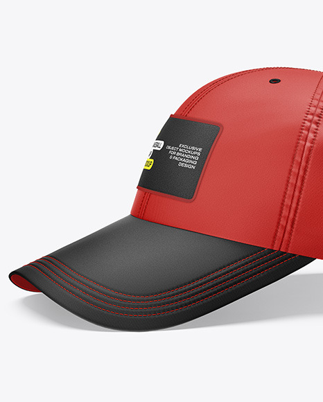 Baseball Cap Mockup - Side View