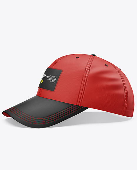 Baseball Cap Mockup - Side View