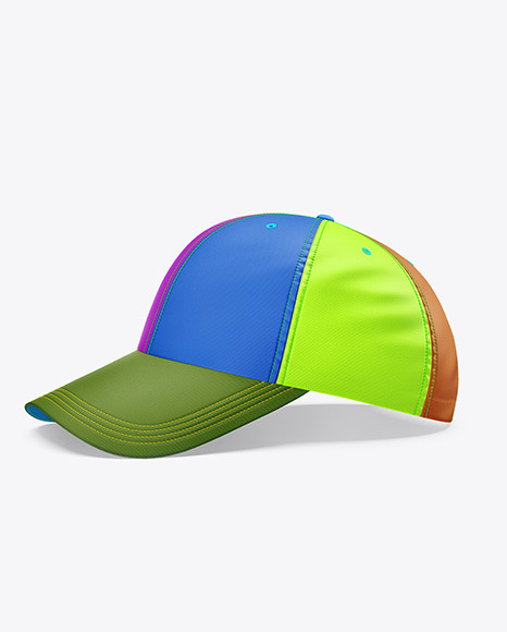 Baseball Cap Mockup - Side View