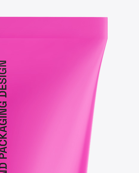 Glossy Cosmetic Tube Mockup