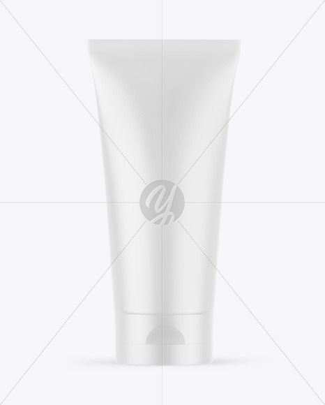 Matte Cosmetic Tube Mockup