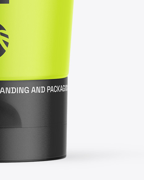 Matte Cosmetic Tube Mockup