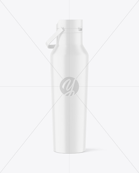 Matte Sport Bottle Mockup