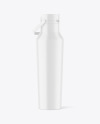 Matte Sport Bottle Mockup