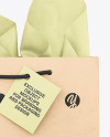 Kraft Paper Shopping Bag Mockup