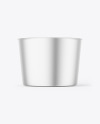 Metallized Ice Cream Cup Mockup