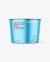 Metallized Ice Cream Cup Mockup