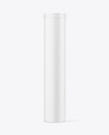 Matte Tablet Tube Mockup