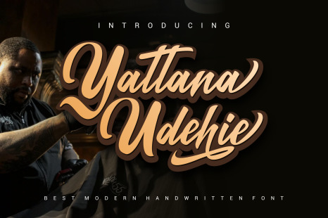 Yattana Udehie Font - Fonts display