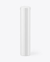 Glossy Tablet Tube Mockup