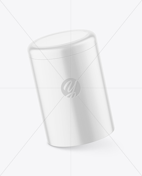 Matte Tin Can Mockup