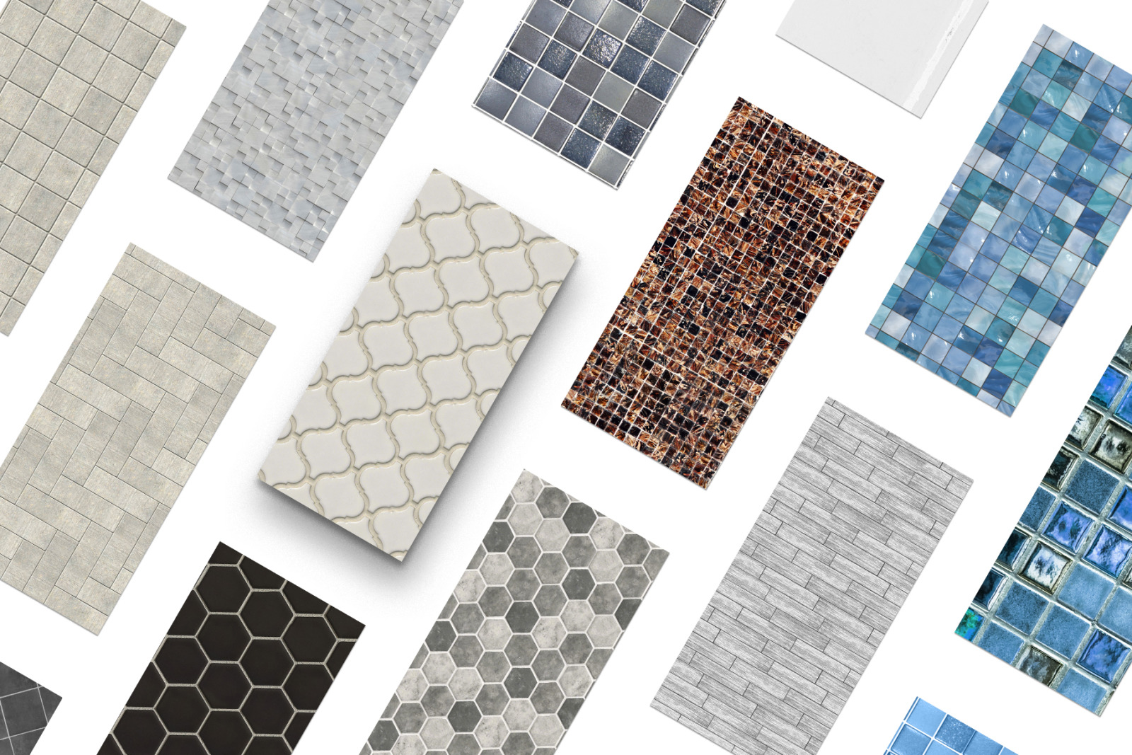 50 Seamless Backsplash Texture Pack