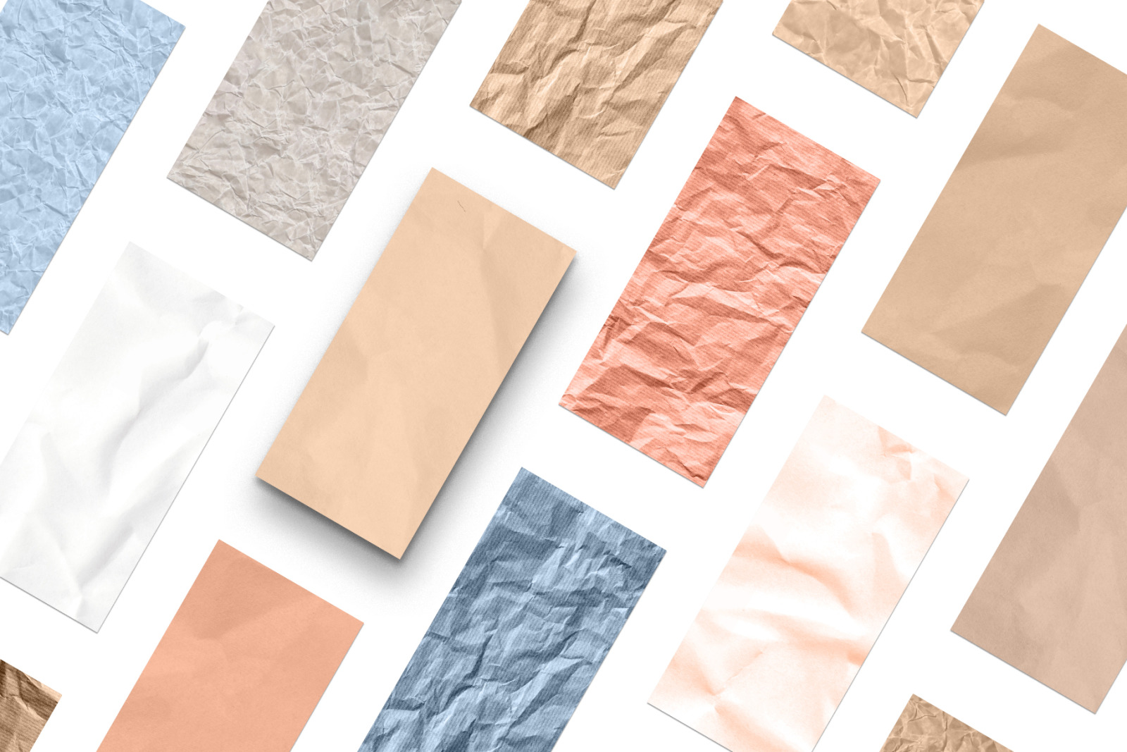 43 Seamless Crumpled Paper Texture Pack