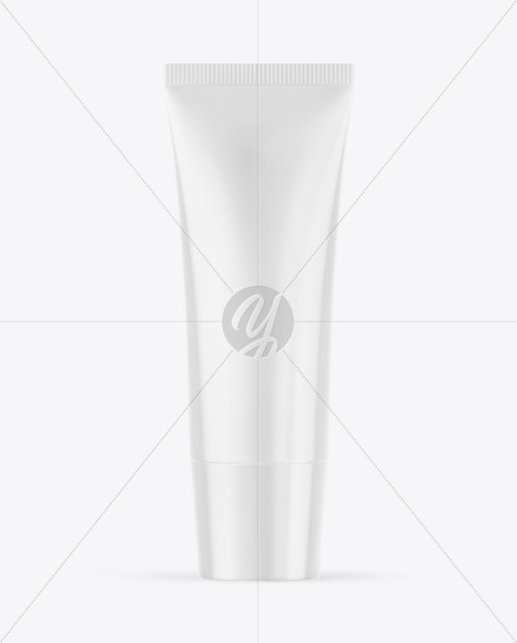 Glossy Cosmetic Tube Mockup