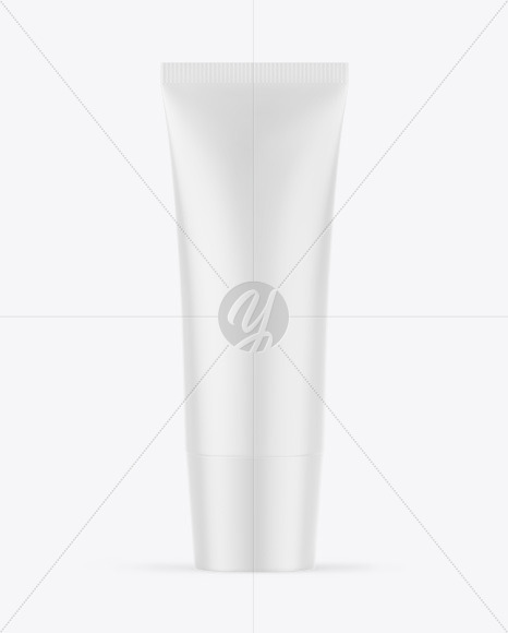 Matte Cosmetic Tube Mockup