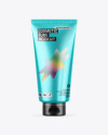Metallic Cosmetic Tube Mockup