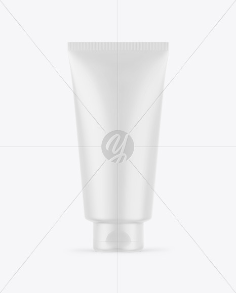 Matte Cosmetic Tube Mockup