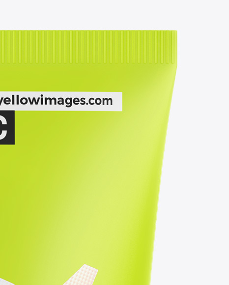 Matte Cosmetic Tube Mockup