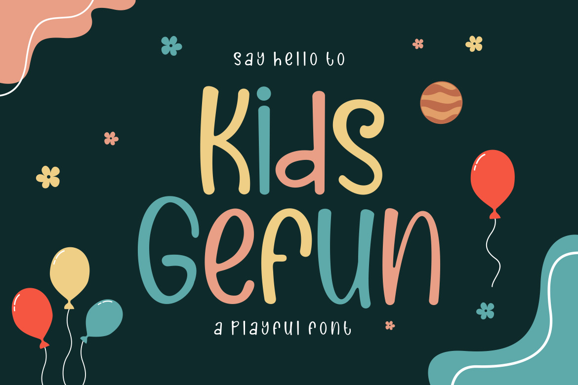 Kids Gefun Font Kids Gefun Font