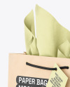 Kraft Paper Shopping Bag Mockup