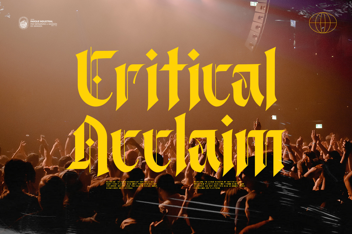 Mockgent | Blackletter Font Mockgent | Blackletter Font
