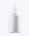 Matte Metallic Nasal Spray Bottle Mockup