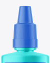 Matte Metallic Nasal Spray Bottle Mockup