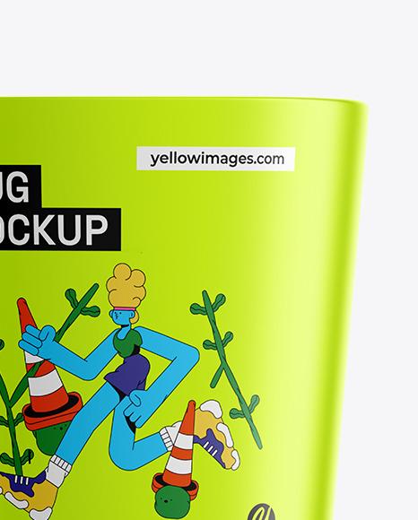 Metallized Mug Mockup