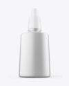 Matte Metallic Nasal Spray Bottle Mockup
