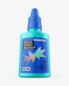 Matte Metallic Nasal Spray Bottle Mockup