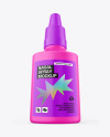 Matte Nasal Spray Bottle Mockup