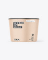 Kraft Paper Ice Cream Cup Mockup