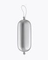 Metallic Sausage Chub W/ Rope Mockup