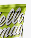 Metallic Snack Package Mockup