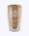 Turmeric Latte Glass Mockup Turmeric Latte Glass Mockup