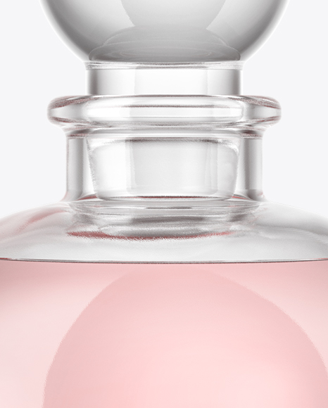 Glass Perfume Bottle Mockup