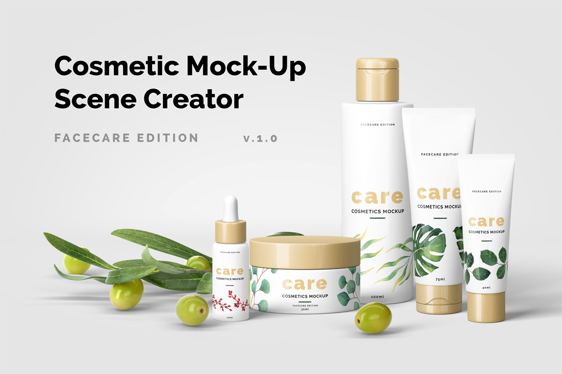 Cosmetic Mock-Up Scene Creator Cosmetic Mock-Up Scene Creator