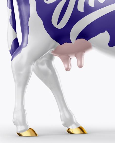 Cow Mockup - Side View