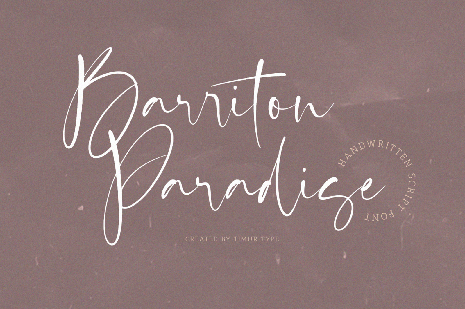 Barriton paradise Fonts Barriton paradise Fonts