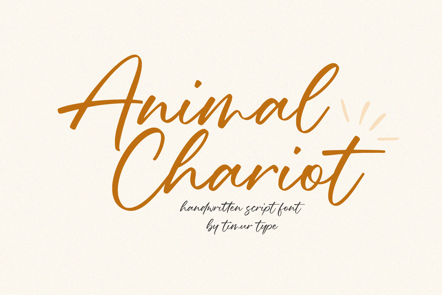 Animal Chariot Fonts