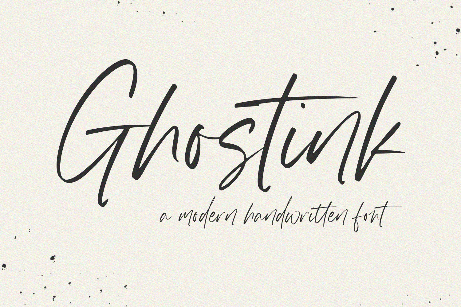 Gohstink Fonts