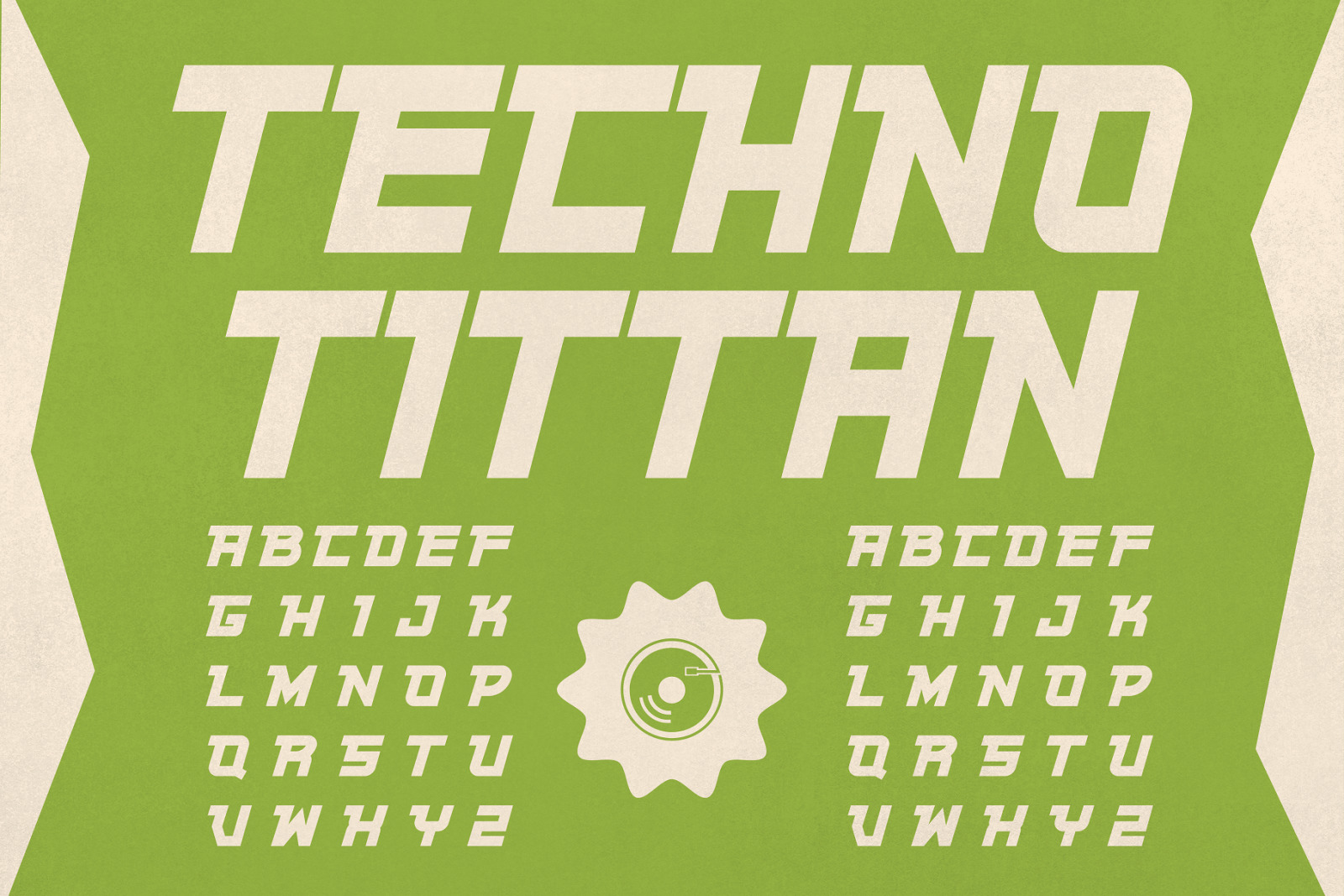 Techno Titan Font Techno Titan Font
