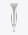 Matte Metallic Cosmetic Tube Mockup