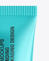 Metallic Cosmetic Tube Mockup