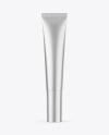 Matte Metallic Cosmetic Tube Mockup