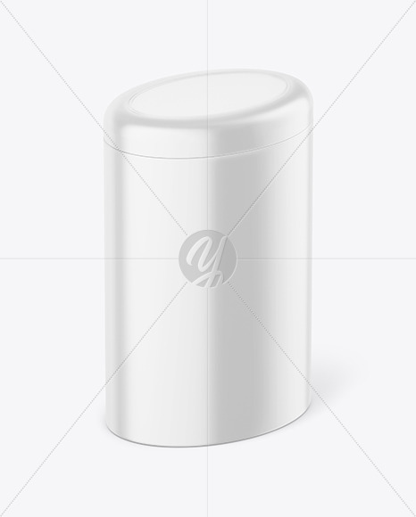 Matte Tin Can Mockup