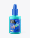 Matte Metallic Nasal Spray Bottle Mockup